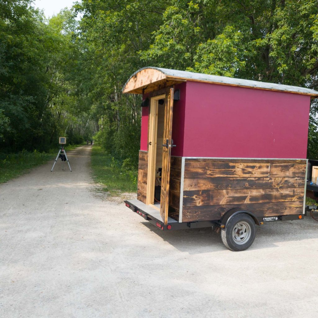 portable darkroom for wet plate photography