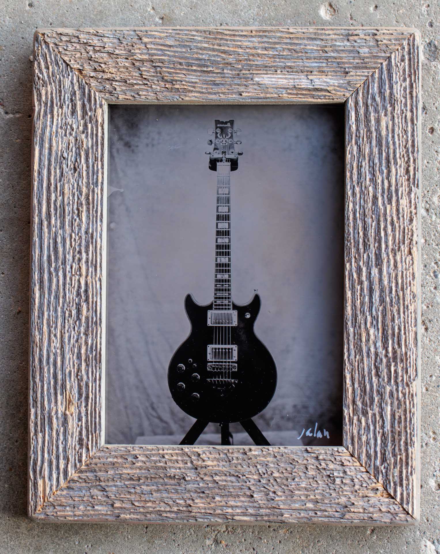 Ibanez Artist Guitar - 5x7in Tintype