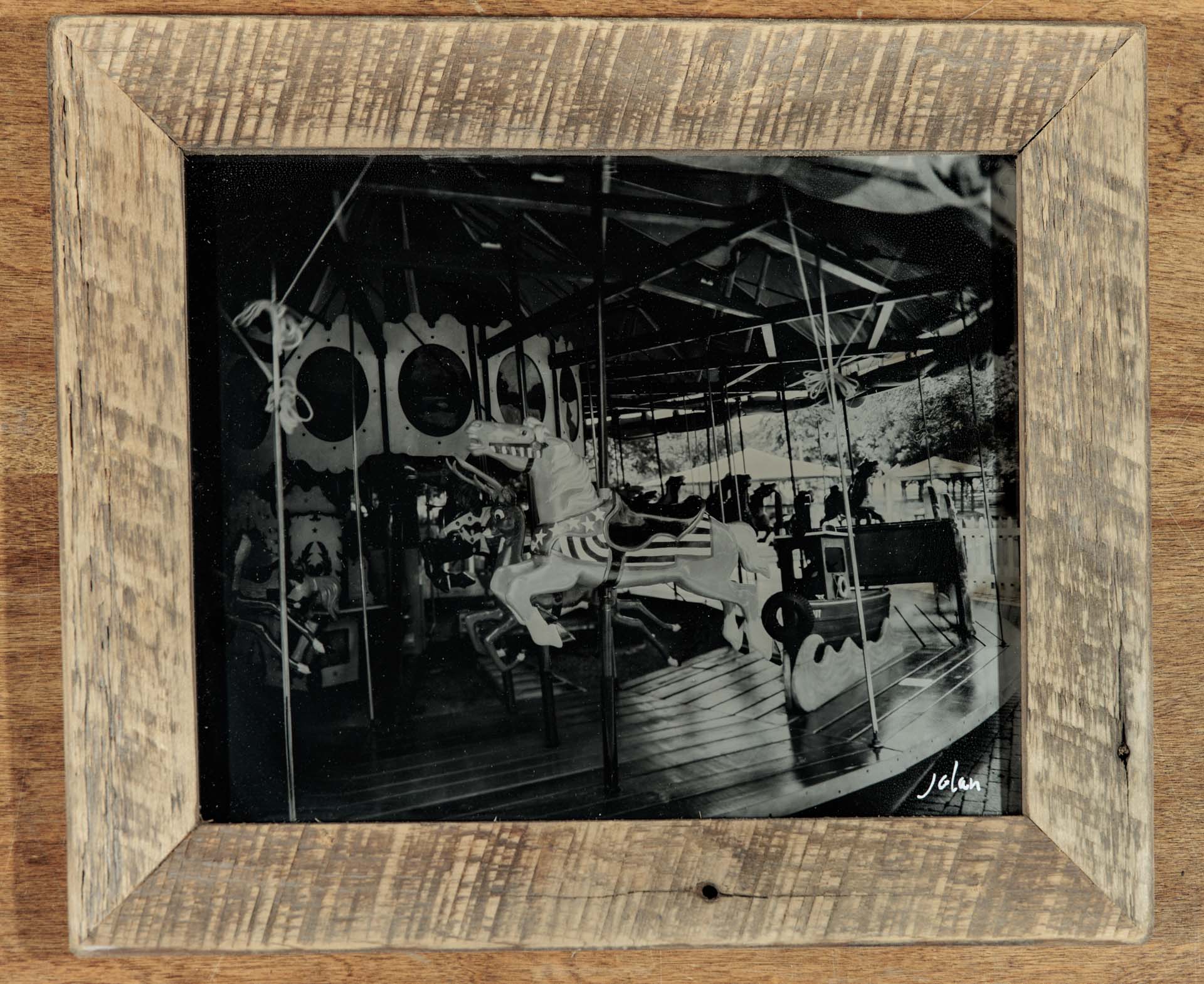 Carousel 1/1 - 8x10 Tintype